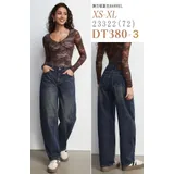 Jeans(D) Genere Jeans Larghi Donna Quattro stagioni Made in Cina Tempo libero Colore Unico Standard — foto 1