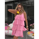 Vestiti Genere Vestiti Donna Estate Made in Italia Tempo libero Vari Colori Standard Monocromo Poliestere — foto 4