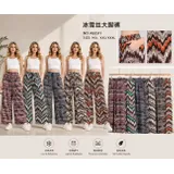 Pantaloni Eleganti Donna Estate Made in Cina Quotidiano Vari Colori Standard Multicolore Poliestere — foto 1