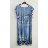 Vestiti Genere Vestiti Donna Estate Made in Italia Quotidiano Vari Colori Oversize Stampata Viscosa — foto 3