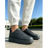 Sneakers Skate Uomo Primavera Made in Cina Sportivo Plateau Anteriore Tonda — foto 1
