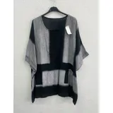 T-Shirt & Top(D) Genere T-Shirt Donna Estate Made in Italia Quotidiano Vari Colori Oversize Multicolore — foto 4