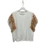 T-Shirt Donna Estate Made in Italia Quotidiano Colore Unico Standard — foto 3