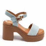 Ciabatte&Zoccoli(D) Genere Ciabatte Donna Primavera/Estate Made in Cina Quotidiano Tacco Alto Aperta — foto 1
