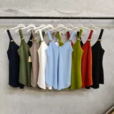 T-Shirt & Top(D) Genere Canottiera Donna Estate Made in Spagna Quotidiano Colore Unico Curvy(taglie forti) — foto 1