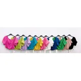 T-Shirt & Top(D) Genere T-Shirt Donna Estate Made in Italia Quotidiano Vari Colori Standard Monocromo — foto 3