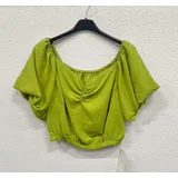 T-Shirt & Top(D) Genere T-Shirt Donna Estate Made in Italia Quotidiano Vari Colori Standard Monocromo — foto 4