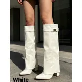 Texani/Biker Donna Autunno Made in Cina Quotidiano Tacco Largo A punta — foto 3