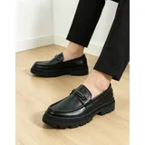 Scarpe Elegante Uomo Autunno/Inverno Made in Cina Quotidiano Tacco Largo Tonda — foto 1