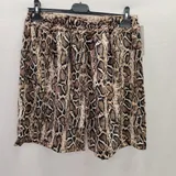 Pantaloni(D) Genere Pantaloni Shorts Donna Estate Made in Italia Quotidiano Colore Unico Standard Maculata — foto 3
