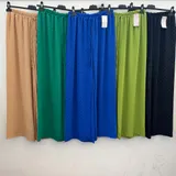 Pantaloni(D) Genere Pantaloni Donna Quattro stagioni Made in Italia Quotidiano Vari Colori Standard Monocromo Poliestere — foto 1