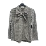 Camicie(D) Genere Camicia Donna Autunno Made in Italia Quotidiano Colore Unico Standard Multicolore Cotone — foto 3