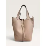 Donna Borsa a Mano - Larghezza 30 Cm - Altezza 31 Cm - Profondità 14 Cm - Tracolla Regolabile E Removibile - Accessori Metallici In Colore Oro - con Borsellino Interno Rimovibile - Made In Italy<br />
Vera Pelle Martellata — foto 5