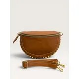 Donna Borsa a Mano Marsupio donna - Larghezza 25 Cm - Altezza 18 Cm - Profondità 6 Cm - Tracolla Regolabile E Removibile - Accessori Metallici In Colore Oro - Made In Italy<br />
Vera Pelle Martellata — foto 1