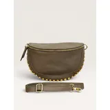 Donna Borsa a Mano Marsupio donna - Larghezza 25 Cm - Altezza 18 Cm - Profondità 6 Cm - Tracolla Regolabile E Removibile - Accessori Metallici In Colore Oro - Made In Italy<br />
Vera Pelle Martellata — foto 4