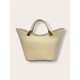 Donna Borsa a Mano -Larghezza: 23 Cm-Altezza: 24 Cm-Profondità: 12 Cm-Chiusura Con Zip-Con Tracolla Rimovibile E Regolabile-Accessori In Colore Oro-Made In Italy — foto 4