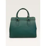 Donna Borsa a Mano -Larghezza: 34 Cm -Altezza: 28 Cm -Profondità: 17 Cm -Accessori In Colore Oro -Con Tracolla Regolabile E Rimovibile -Made In Italy<br />
Vera Pelle Martellata — foto 7