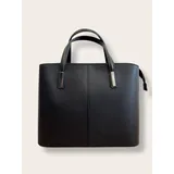 Donna Borsa a Mano -Larghezza: 32 Cm -Altezza: 25 Cm -Profondità: 13 Cm-Accessori In Colore Argento-Con Tracolla Rimovibile E Regolabile-Made In Italy — foto 4