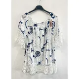 T-Shirt & Top(D) Genere T-Shirt Donna Estate Made in Cina Quotidiano Colore Unico Curvy(taglie forti) Stampata — foto 1