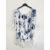 T-Shirt & Top(D) Genere T-Shirt Donna Estate Made in Cina Quotidiano Colore Unico Curvy(taglie forti) Stampata — foto 1