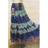 Gonne Genere Gonna a Pieghe Donna Primavera/Estate Made in India Quotidiano Colori Casuale — foto 1