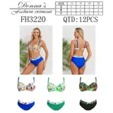 Bikini Donna Quattro stagioni Made in Cina Tempo libero Vari Colori Standard — foto 1