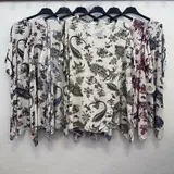 Camicie(D) Genere Camicetta Donna Quattro stagioni Made in Italia Quotidiano Vari Colori Standard Monocromo — foto 1