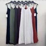 Vestiti Genere Vestiti Donna Primavera/Estate Made in Italia Quotidiano Colore Unico Standard Monocromo — foto 1
