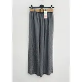 Pantaloni(D) Genere Pantaloni Donna Estate Made in Italia Quotidiano Vari Colori Standard Scozzese elastico — foto 3