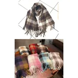 Donna Sciarpe Autunno/Inverno Made in Cina Quotidiano Vari Colori — foto 1