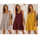 Vestito leggero, il retro è arricchito da un elegante dettaglio in pizzo crochet traforato — foto 5