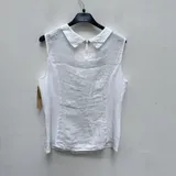 T-Shirt & Top(D) Genere Canottiera Donna Primavera/Estate Made in Italia Quotidiano Vari Colori Standard — foto 8