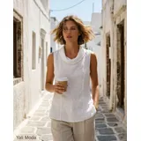 T-Shirt & Top(D) Genere Canottiera Donna Primavera/Estate Made in Italia Quotidiano Vari Colori Standard — foto 1