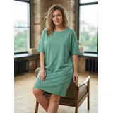 Vestiti Donna Primavera/Estate Made in Italia Quotidiano Vari Colori Curvy(taglie forti) Multicolore — foto 1
