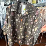 Camicie(D) Genere Camicetta Donna Quattro stagioni Made in Italia Quotidiano Vari Colori Standard Monocromo — foto 3