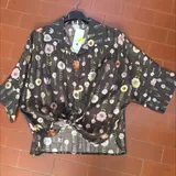 Camicie(D) Genere Camicetta Donna Quattro stagioni Made in Italia Quotidiano Vari Colori Standard Monocromo — foto 4