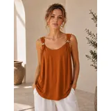 T-Shirt & Top(D) Genere Canottiera Donna Estate Made in Italia Tempo libero Vari Colori Oversize — foto 4