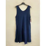 Vestiti Genere Vestiti Donna Estate Made in Italia Quotidiano Vari Colori Standard Monocromo Cotone — foto 9