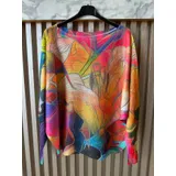 Pullover Donna 1 colore Stampata Normale Poliestere Normale Senza Chiusura — foto 3