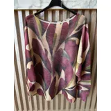 Pullover Donna 1 colore Stampata Normale Poliestere Normale Senza Chiusura — foto 3