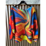 Pullover Donna 1 colore Stampata Normale Poliestere Normale Senza Chiusura — foto 3