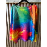 Pullover Donna 1 colore Stampata Normale Poliestere Normale Senza Chiusura — foto 3