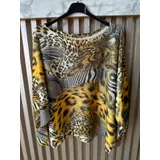 Pullover Donna 1 colore Stampata Normale Poliestere Normale Senza Chiusura — foto 3
