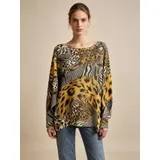 Pullover Donna 1 colore Stampata Normale Poliestere Normale Senza Chiusura — foto 1