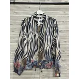 Giacche(D) Genere Giacca Leggere Donna Estate Made in Italia Quotidiano Vari Colori Standard Stampata — foto 7