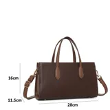 Borsa a Mano Donna Autunno/Inverno Made in Cina Quotidiano — foto 15