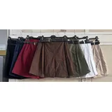 Pantaloni Shorts Donna Quattro stagioni Made in Italia Quotidiano Vari Colori Standard Monocromo — foto 3