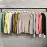 Maglierie&Felpe(D) Genere Pullover Cardigan Donna Autunno/Inverno Made in Spagna Quotidiano Colore Unico Curvy(taglie forti) — foto 3