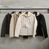 Cappotti(D) Genere Giacca Cappotti Corti Donna Autunno/Inverno Made in Cina Quotidiano Colore Unico Curvy(taglie forti) — foto 4