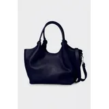 Borse in Pelle Genere Borsa a Mano Donna Quattro stagioni Made in Italia Quotidiano Colore Unico 1 colore Bottoni — foto 3